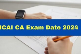 ICAI CA Exam 2024